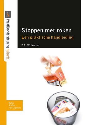 cover image of Stoppen met roken, een praktische handleiding